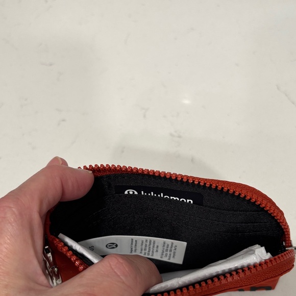 Lululemon Red Coin Pouch - Picture 3 of 7